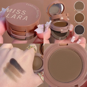 Palette enlumineur et contouring trois couches avec miroir et nuances de test