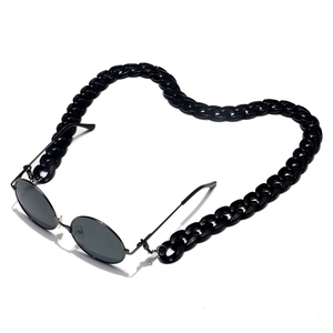 Glasses Chain Anti-Slip Acrylic Chunky Link Eyewear Strap Neck Lanyard For Sunglasses Masks Retro Punk Style