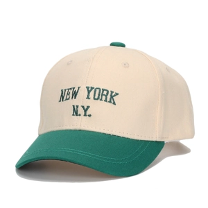 Casquette De Baseball Enfants Polyester Broderie Lettre New York Réglable Protection Solaire Sport De Plein Air Chapeau Pour Garçons Filles