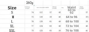 Detailed size chart for women casual shirt and shorts set including length and waist specs