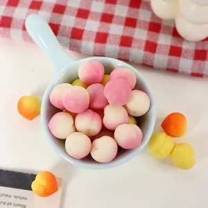 Mini Juguete Squishy De Fruta Simulación TPR Suave Alivio Del Estrés Juguete Sensorial Para Decoración De Escritorio