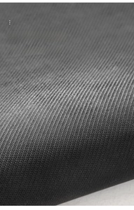 Macro view of the V-shaped non-slip rubber backing texture on the bathroom mat