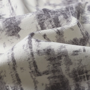 Herren Camouflage Stehkragen Sweatshirt mit strukturiertem Stoff und grauem Muster