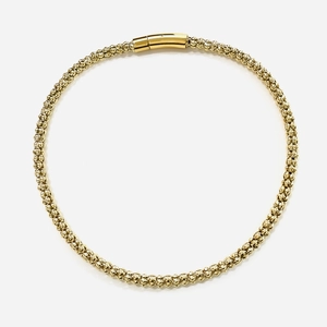 6mm bold gold-plated stainless steel snake chain necklace with high-quality metal luster