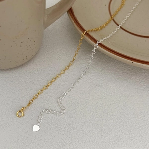 Elegant 925 sterling silver heart link bracelets in gold and silver finishes