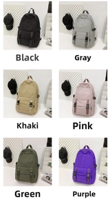 Mochila de negocios Oxford en seis colores como negro, rosa y verde