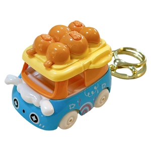 Portachiavi per auto mini cartone animato carino, ciondolo borsa antistress regalo borsa