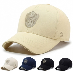 Embroidered Baseball Cap Cotton Twill Sun Protection Outdoor Sports Adjustable Metal Buckle Casual Unisex Hat