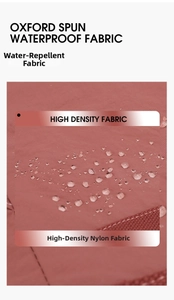 Macro detail of waterproof high-density nylon oxford fabric in rose pink for backpacks