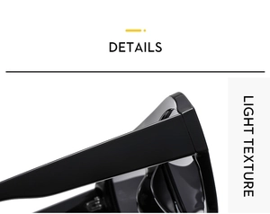 Detail shot of sturdy hinges and light texture on black pilot sunglasses frame