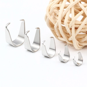 Enganches De Acero Inoxidable Conectores De Colgante Para Hacer Joyas DIY Cierre De Collar Duradero