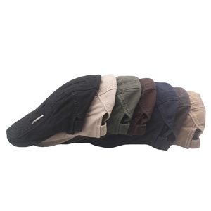 British style cotton newsboy ivy caps in multiple colors with adjustable side buckles