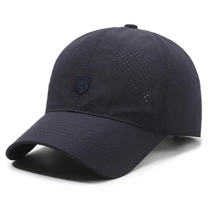 Casquette de baseball respirante à séchage rapide avec logo R brodé pour protection solaire