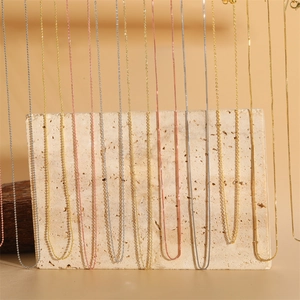 Universal Kette Halskette Kupfer Vergoldet Verstellbar Nadel Ende Für DIY Anhänger Box O Perlenkette Damen