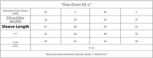 Detailed size guide for women's plaid cropped top showing shoulders, bust, and length