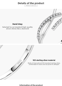 Macro detail of S925 sterling silver ring showing prong setting and silver hallmark