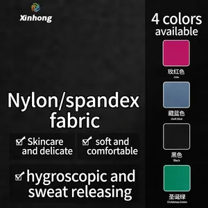 Legging de yoga sans couture taille haute avec effet push-up en tissu nylon-spandex