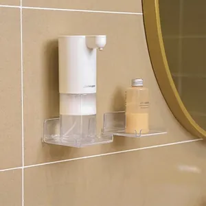 Étagère murale en acrylique transparent pour routeur et caméra sans perçage
