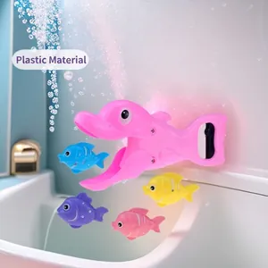 Dolphin Shark Animal Grabber Bath Toys Kids Water Play Catching Fish Game Hand Eye Coordination Plastic Educational