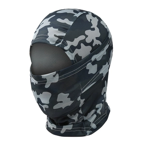 Camouflage Balaclava Full Face Mask Breathable Mesh Polyester Windproof Quick-Dry Cycling Tactical Outdoor Headwear
