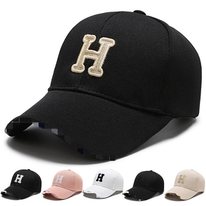Baseball Cap Letter Embroidery Breathable Mesh Sunshade Outdoor Adjustable Sport Hat For Men Women Korean Style