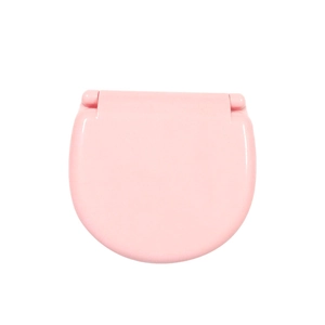 Nordic mini portable sewing kit with pink flip-top lid on a clean white background