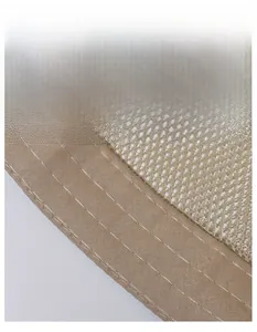Detail of widened moisture-wicking sweatband and breathable mesh inner structure