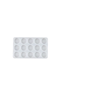 Moule en silicone à 15 cavités pour la résine de jeu d'échecs et boîte de rangement