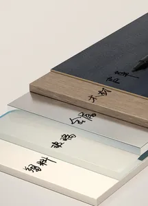 Dual-tip marker pen writing smoothly on leather, wood, metal, glass and plastic