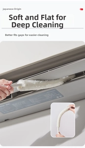 Professionelle flexible Mikrofaser-Spaltreinigungsbürste für Klimaanlagen und Jalousien