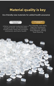Macro shot of high-grade flame-retardant nylon granules for durable plastic cable ties