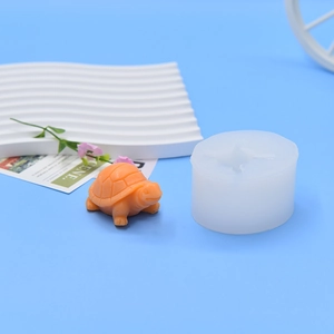 Turtle Silicone Mold Animal Shape 3D DIY For Fondant Chocolate Baking Aromatherapy Candle Soap Resin Crafting