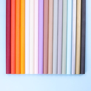 Rainbow tissue paper rolls for floral bouquet wrapping in various vibrant colors