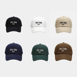 New York Embroidery Baseball Cap Cotton Twill Adjustable Dad Hat Sun Protection Casual Outdoor Sport Fashion Women Men