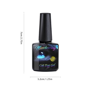 Smalto gel magnetico cat eye arcobaleno tonalità 05 per risultati professionali