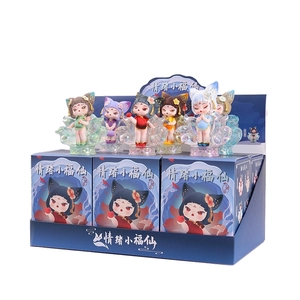 Nine-Tailed Fox series Mood Little Lucky Fairy blind box resin figurines in packaging