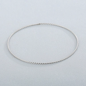 Stainless Steel Twisted Rope Round Ring DIY Jewelry Making Accessories Large Circle Hoop Finding Minimalist Fashion Simple