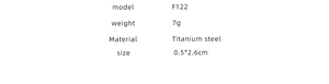 Detailed technical specifications for 18K gold plated titanium steel C-knot earrings