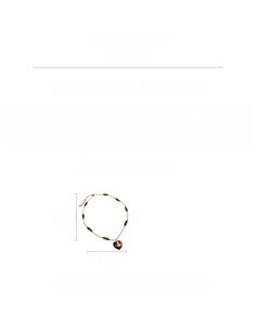 Size guide for tiger eye stone heart pendant necklace showing 55cm length and 2cm width