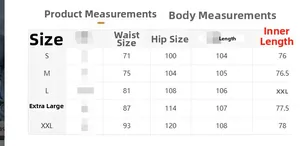 Guide des tailles détaillé pour jeans slim femme avec mesures de taille et hanches