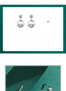 Detailed specs of S925 sterling silver irregular zircon studs measuring 9.3mm by 10mm