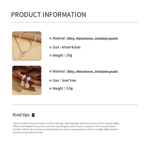 Detailed size and material specs for leaf pendant necklace and earrings set