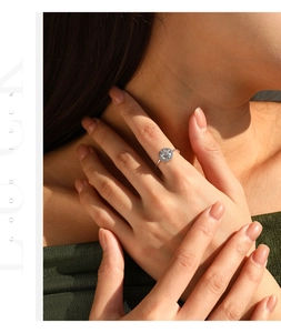 Close-up of vintage S925 silver octagonal stone ring with shimmering side lighting