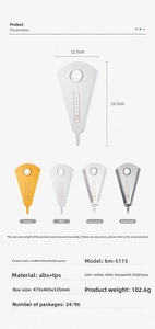 Detailed size and material specs for the multifunctional ABS and TPS bottle opener