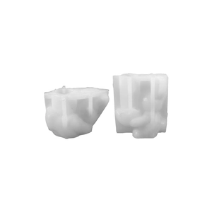 Easter bunny and egg silicone candle holder mold for DIY plaster flower pot making