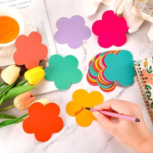 108pcs colorful flower paper cutouts for classroom bulletin board and DIY decor