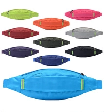 Waterproof Oxford fabric running waist bag featuring multiple color options and earphone hole