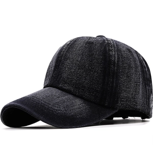 Cappellino Da Baseball In Denim Lavato Cotone Distressed Protezione Solare Regolabile Unisex Cappello Sportivo All'aperto