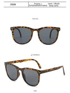 Macro detail of tortoiseshell sunglasses frame with metal rivets and dark gray lenses