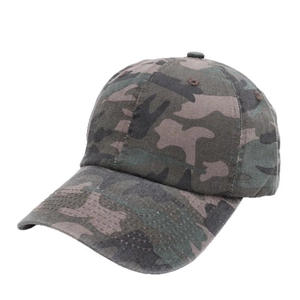 Classic camouflage baseball cap for outdoor hiking with military style jungle pattern